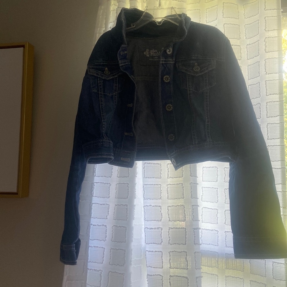 GIRLS LONG SLEEVE BLUE JAN JACKET.